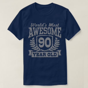 90e verjaardag t-shirt