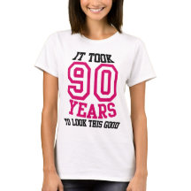 90e verjaardag TSHIRT