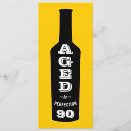 90e verjaardag Uitnodiging tot perfectie