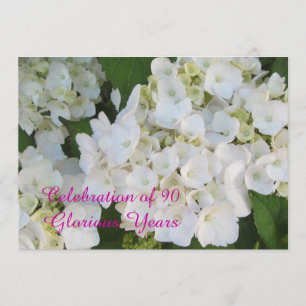 90e verjaardag van de geboorte kaart