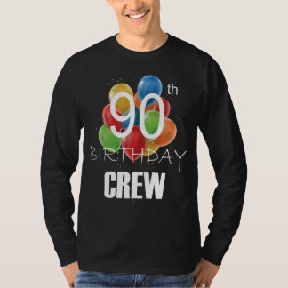 90e verjaardag van de Mannen van de 90-partijengro T-shirt