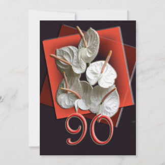 90e verjaardag van de uitnodiging van de Birthday