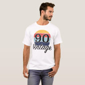  90e verjaardag Zondag T-shirt (Voorkant volledig)
