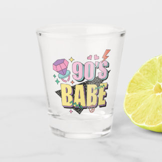 "90s Babe" Nostalgisch geschenk Shot Glas