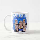 90's bootleg rap tee custom photo koffiemok (Links)