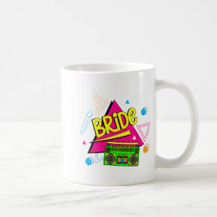 90s Bruid Retro Bruid Van De Jaren 90 Meisjes Voor Koffiemok