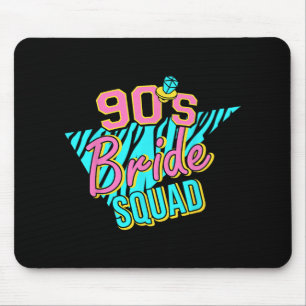 90s Bruids-squad Bruidsmeisje Retro Bijpassende Ba Muismat