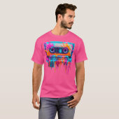 90s Cassettebandje Hiphop Rap T-shirt (Voorkant volledig)