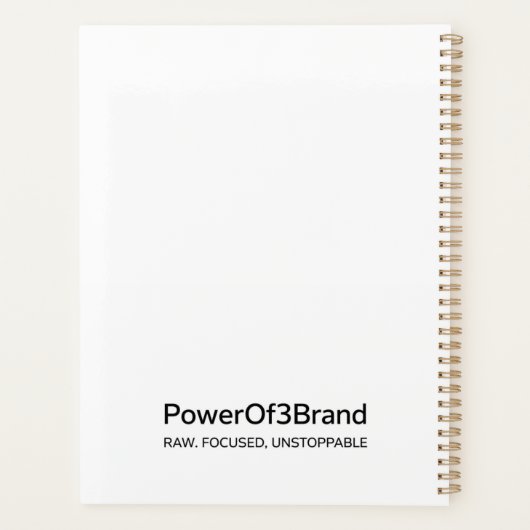 90s Comic Style Goal Setter Notebook (Dos)