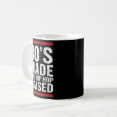90's dieptesuppel verhoogd Apparel 2 Koffiemok (Voorkant links)