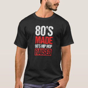 90's dikke dip-hop-opgezette kleding van 80 t-shirt