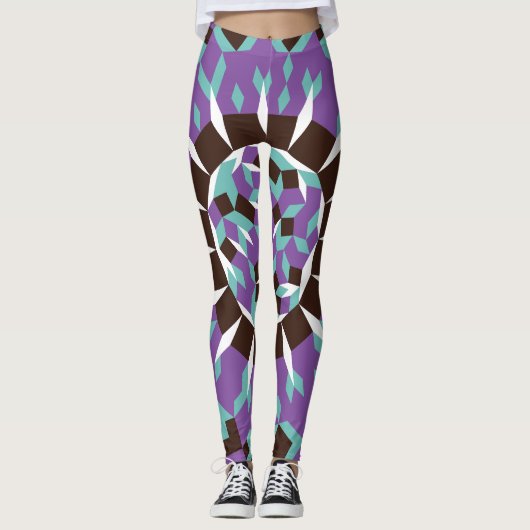 90's Disco Party Leggings (Voorkant)
