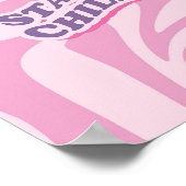 90s esthetisch verblijf chill Poster (Hoek)