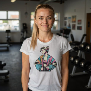 90s esthetische jaren negentig Pop Art T-shirt