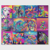 90's geïnspireerd inpakpapier (Vlak)