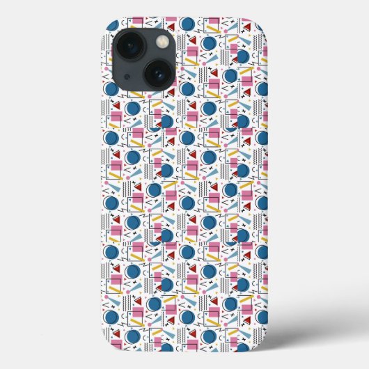 90s Geometrische vormen Case-Mate iPhone Case (Achterkant)
