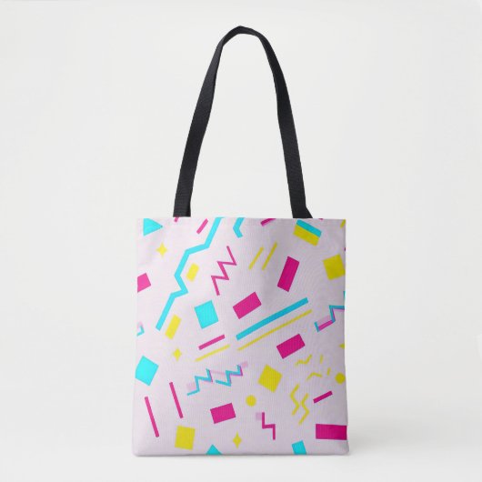90's Hand getrokken Doodle Draagtas (Voorkant)