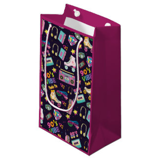 90's Hip Hop Vibes Retro maakte me patroon Klein Cadeauzakje