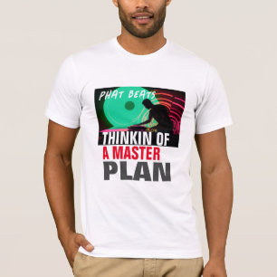 90'S HIPHOP FAT BEATS DJ GRAPHIC T-SHIRT