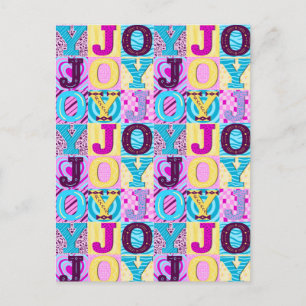90s Joy Briefkaart