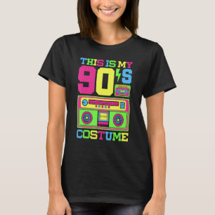 90s kostuum 1990s Thema Party Nineties Stijlen Fas T-shirt