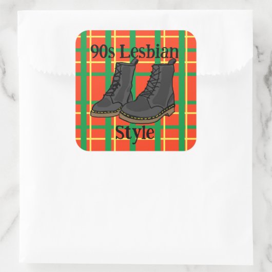 90s Lesbian Style Sticker (Sac)