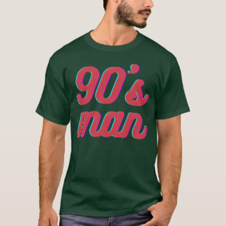 90s man gele jongen t-shirt