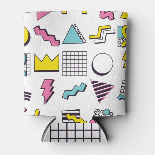 90's Memphis: Pop Design Elements. Blikjeskoeler (Voorkant)