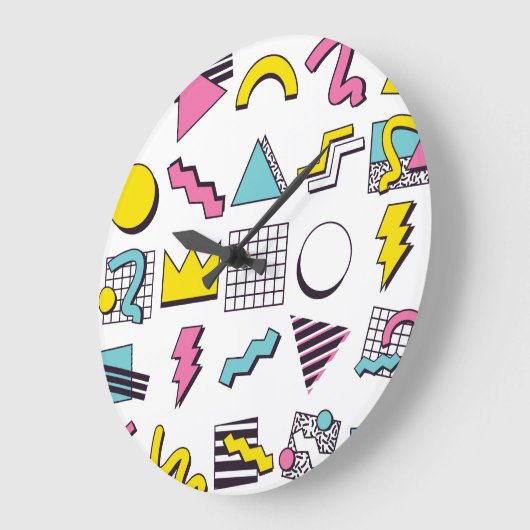 90's Memphis: Pop Design Elements. Grote Klok (Hoek)