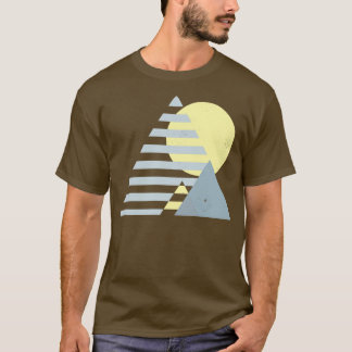 90s Mountain Sunset Yellow T-shirt