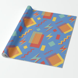 '90's naadloos patroon. Memphis achtergrond. Geome Cadeaupapier