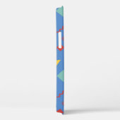 '90's naadloos patroon. Memphis achtergrond. Geome Case-Mate iPhone Case (Achterkant / Rechts)
