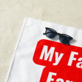 90s Nostalgia girl  Strandlaken (In situ)