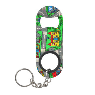 90s Nostalgia Track Tapijt nostalgisch Mini Flessenopener