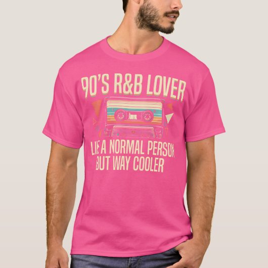 90S RB Music Lover Definition T-shirt (Voorkant)