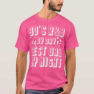 90s RB muziekliefhebber overdag beste vader bij na T-shirt