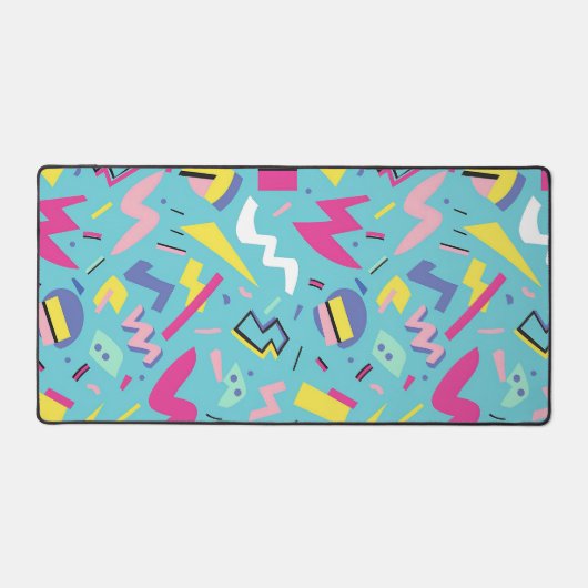 90s Retro Pop Art Pattern Bureaumat (Voorkant)