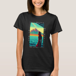 90's Retro Synthwave Japanse Vaporwave Otaku Aest T-shirt