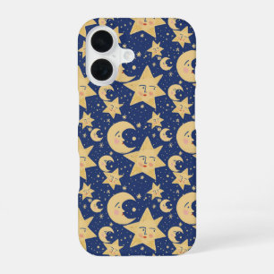 90s retro Whimsy Goth Hemels iPhone 16 Hoesje