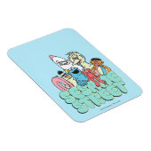 90's Sesamstraat  Surf Magneet (Rechterzijde)