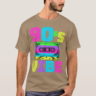 90s-sfeer voor vriend die van 90s-muziek houdt t-shirt
