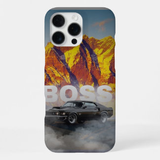 90's Spierphonehoesje met Muscle Car | Retro Klass iPhone 16 Pro Max Hoesje