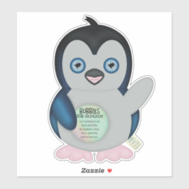 90s Throwback - Pixel Baby's Plushie (Bubbels de Sticker