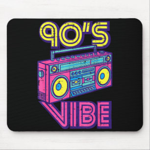 90s Vibe Boom Box Radio Retro Muziek Liefhebber Ma Muismat