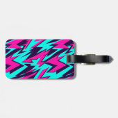 90s Vibe Graffiti Bagagelabel (Achterkant horizontaal)