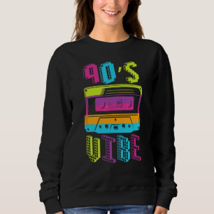 90s Vibe Retro 1990s Music Cool 90s Costume Party Trui