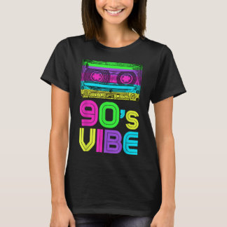 90s Vibe Retro Aesthetic Costume Party Outfit T-shirt