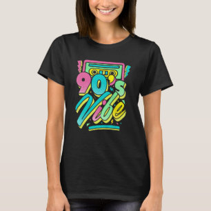 90s Vibe Vintage Retro Kostuum Feest Negentig Jare T-shirt