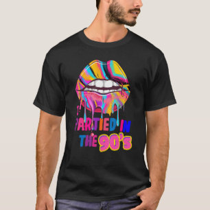 90s voor dames en heren en 90s festival kostuum t-shirt