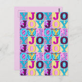 90s Vreugde Briefkaart (Voorkant / Achterkant)